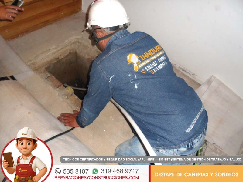 destape de cañerias