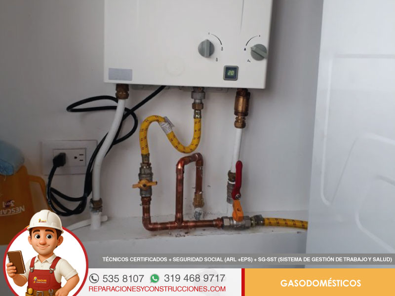 Mantenimiento de gasodomesticos