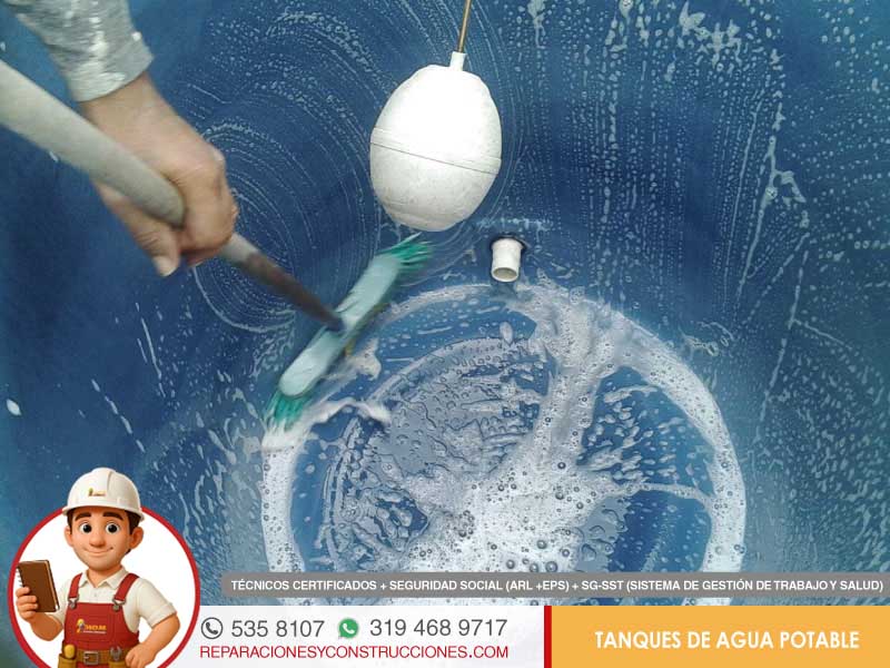 tanques de agua potable