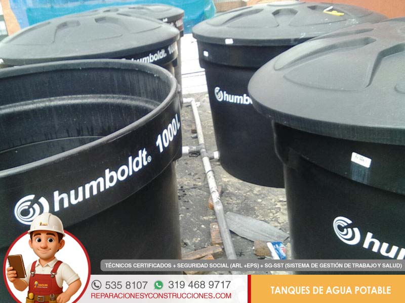 Tanques de agua potable