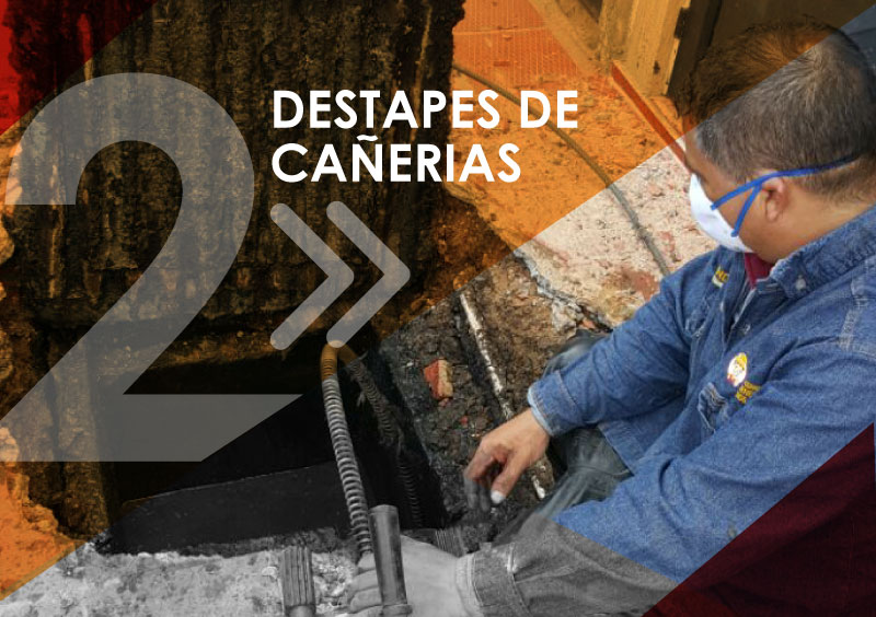 Destape de cajas de inpeccion