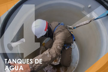tanques de agua potable