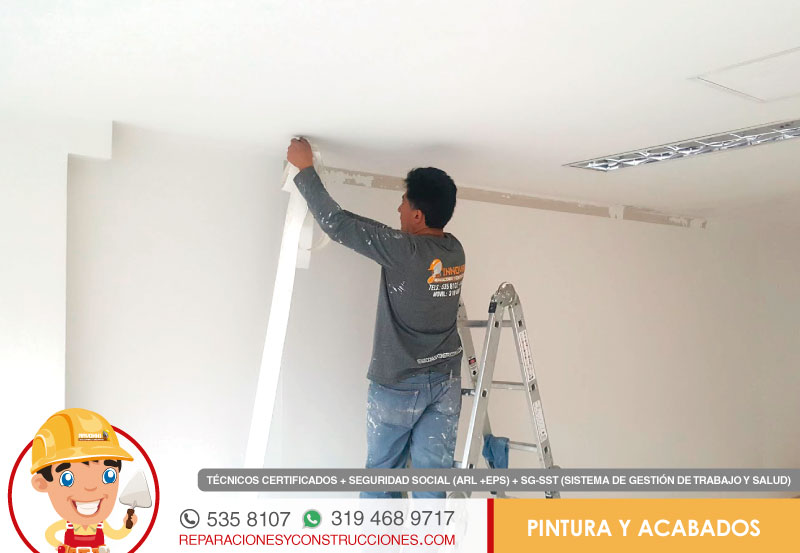 techo en drywall 2