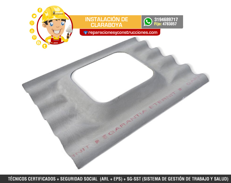 Instalación de claraboyas