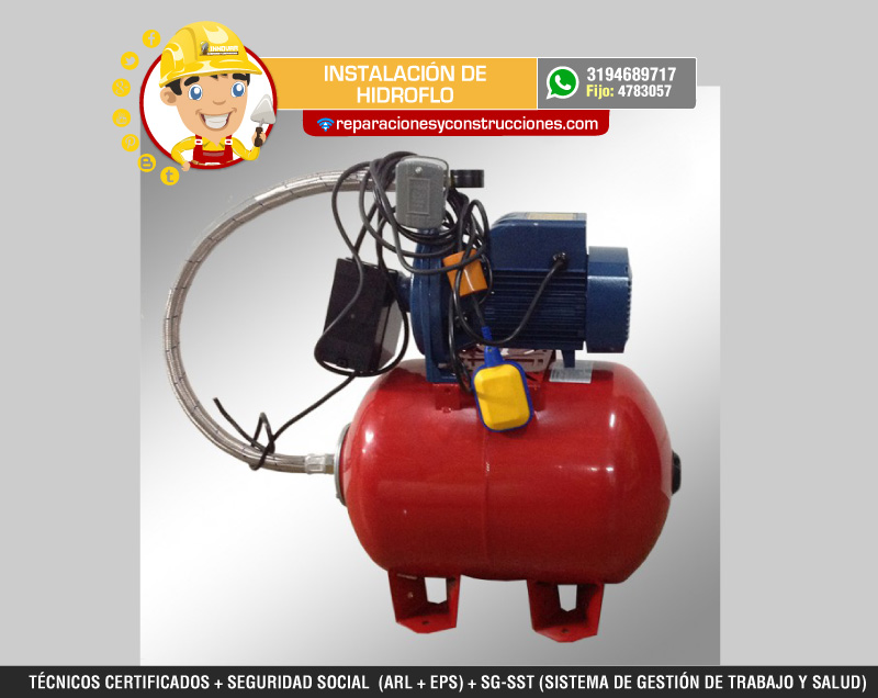 aumento de presion de agua