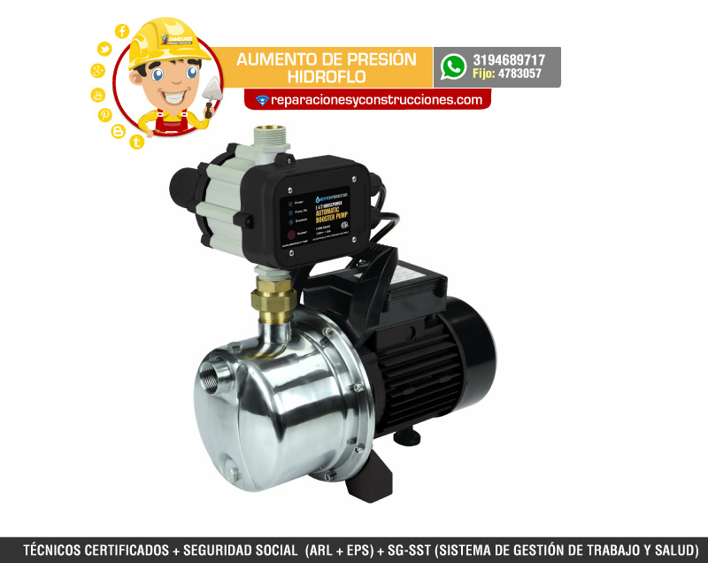 bombas de aumento de presion