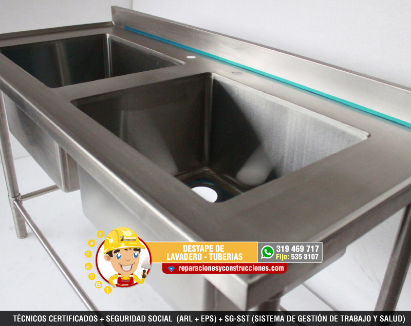 destapemos lavaplatos