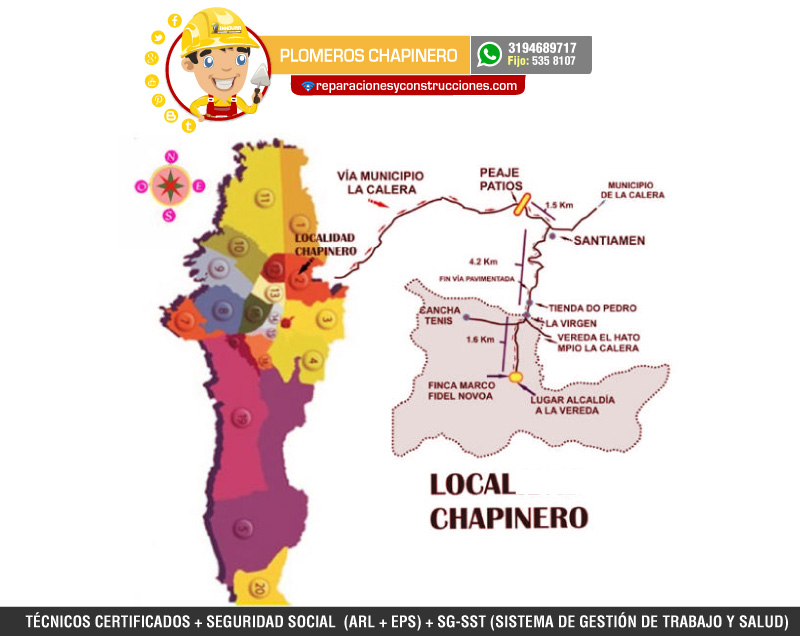 Plomeros en Chapinero