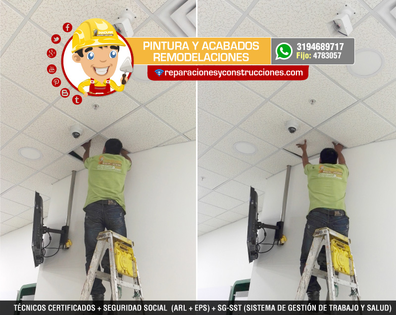 Instalación de techos