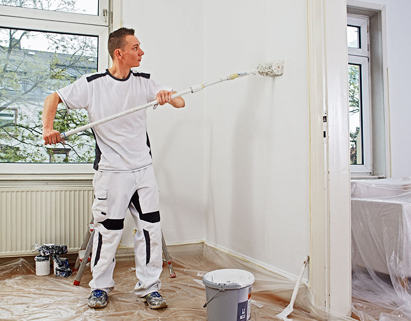 acabados, pintura en su hogar